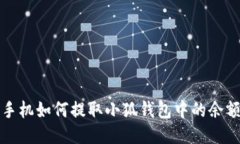  手機(jī)如何提取小狐錢包中