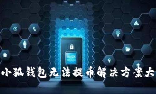 : 小狐錢包無法提幣解決方案大全