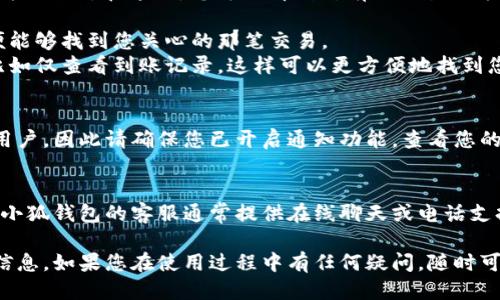 小狐錢(qián)包到賬查詢(xún)指南

想要查看小狐錢(qián)包是否到賬，您可以按照以下步驟進(jìn)行操作。

### 第一步：打開(kāi)小狐錢(qián)包應(yīng)用
首先，您需要在您的手機(jī)上找到并打開(kāi)小狐錢(qián)包應(yīng)用。小狐錢(qián)包的界面通常，您會(huì)很快找到需要查看的賬戶(hù)信息。

### 第二步：查看賬戶(hù)余額
在小狐錢(qián)包的主界面上，您可以看到您的賬戶(hù)余額。一旦有款項(xiàng)到賬，這里的余額就會(huì)自動(dòng)更新。所以，查看余額是一個(gè)快速了解是否到賬的好方法。

### 第三步：查看交易記錄
如果您想要更詳細(xì)的信息，可以進(jìn)入“交易記錄”或“歷史記錄”頁(yè)面。在這里，您可以看到所有的交易記錄，包括充值、提現(xiàn)和轉(zhuǎn)賬等信息。

1. **查看時(shí)間和金額**：確保您選擇的時(shí)間范圍正確，以便能夠找到您關(guān)心的那筆交易。
2. **篩選功能**：許多錢(qián)包應(yīng)用允許您按類(lèi)型篩選交易，比如僅查看到賬記錄，這樣可以更方便地找到您關(guān)心的內(nèi)容。

### 第四步：通知與更新
小狐錢(qián)包通常會(huì)在每次有資金到賬時(shí)，通過(guò)推送通知提醒用戶(hù)。因此請(qǐng)確保您已開(kāi)啟通知功能。查看您的手機(jī)通知欄，看看是否有相關(guān)的到賬提醒。

### 第五步：聯(lián)系客服
如果以上步驟都不能解決您的疑問(wèn)，您可以直接聯(lián)系客服。小狐錢(qián)包的客服通常提供在線(xiàn)聊天或電話(huà)支持。他們能夠?yàn)槟峁?zhǔn)確的信息，并幫助您解決任何問(wèn)題。

通過(guò)以上步驟，您應(yīng)該能夠輕松地查詢(xún)到小狐錢(qián)包的到賬信息。如果您在使用過(guò)程中有任何疑問(wèn)，隨時(shí)可以咨詢(xún)客服獲得幫助。希望這可以對(duì)您有所幫助！