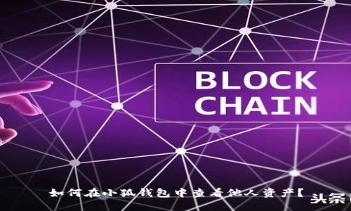 如何在小狐錢包中查看他人資產(chǎn)？